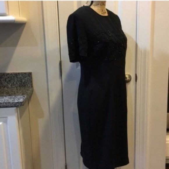 Marianna New York embellished Dress Beaded Size 8 - Picture 7 of 8